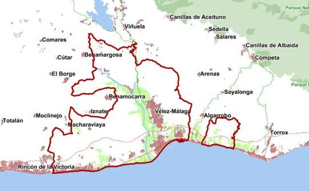 Nueve Curiosidades Del Mapa De La Provincia De Málaga Diario Sur 7098